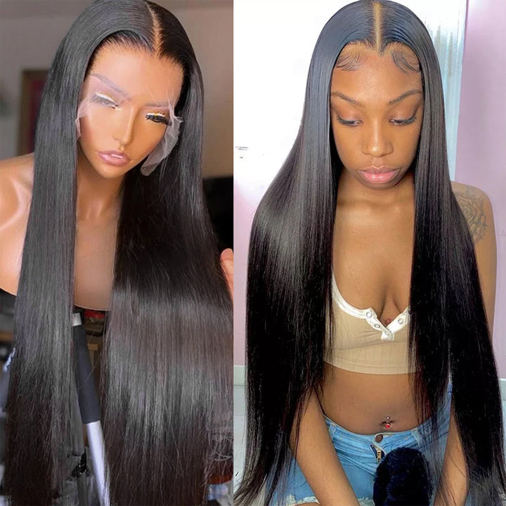 Flash Sale ：Long Straight Hair 13*4/4*4 Lace Front Wigs  - Amanda Hair