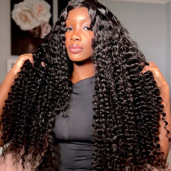 Glueless Loose Wave Lace Wig Pre Cut Transparent HD Lace Wig Flash Sale