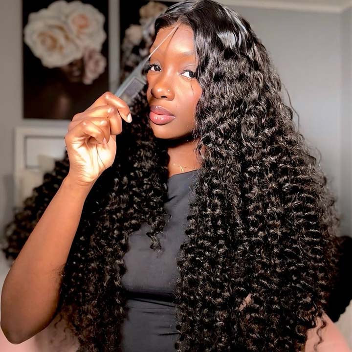 Glueless Loose Wave Lace Wig Pre Cut Transparent HD Lace Wig Flash Sale