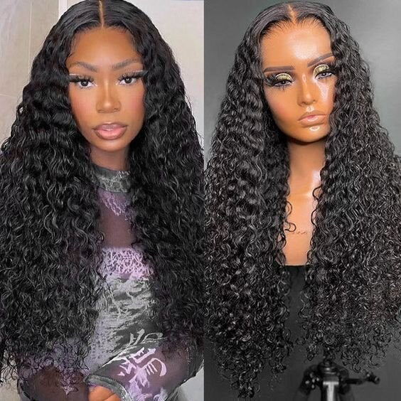 Flash Sale Buy 2 Get 1 Free Thick Curly Hair 13×4 Lace Frontal Wig 6×4 Pre-Cut Lace Wig