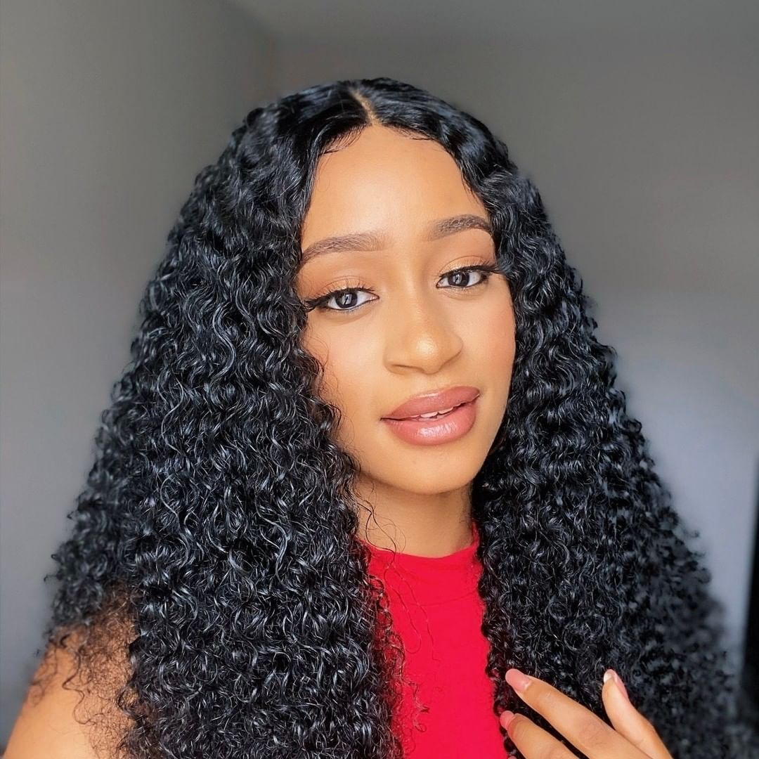 Amanda Kinky Curly 4*4 Lace Closure 100% Remi Human Hair