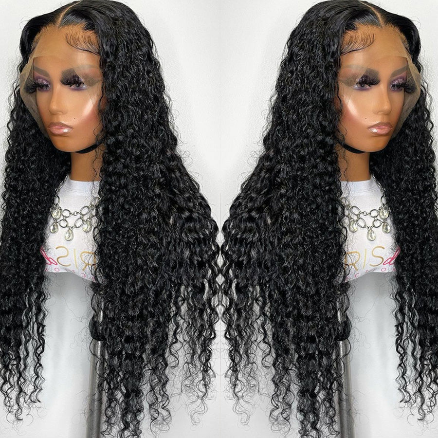 Flash Sale: Buy Deep Wave 13*6 HD Lace Wigs, Get 4*4 Bob Wig For Free