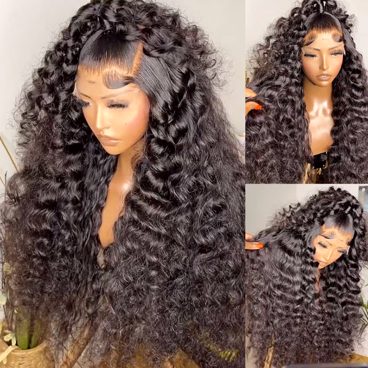 FLASH SALE $99: Glueless Loose Deep Wave 4x4/13x4 Transparent HD Lace Wigs-Amanda Hair