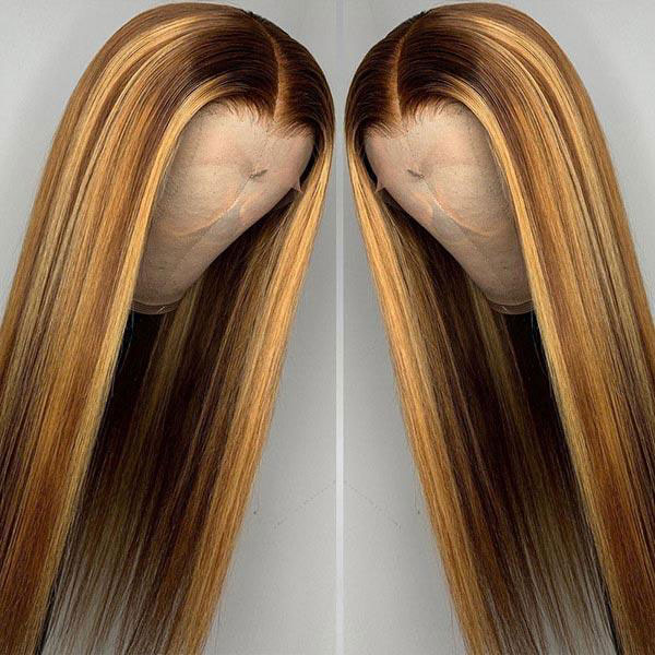 Limited Stock | P4/27 Piano Color Virgin Hair Lace Frontal Wigs 150% Density | Flash Sale