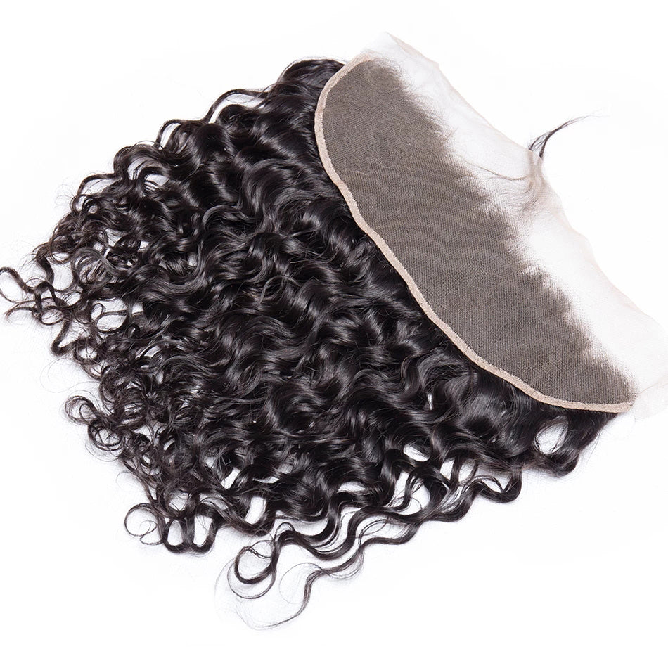 Amanda Water Wave Weave 13*4 Lace Frontal 100% Remi Human Hair