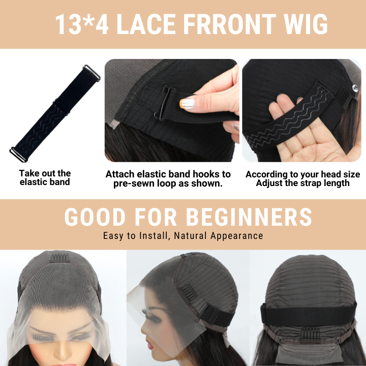 Body Wave Lace Frontal Wigs Highlight Piano Color 13*4 HD Lace frontal Human Hair Wig-Amanda Hair