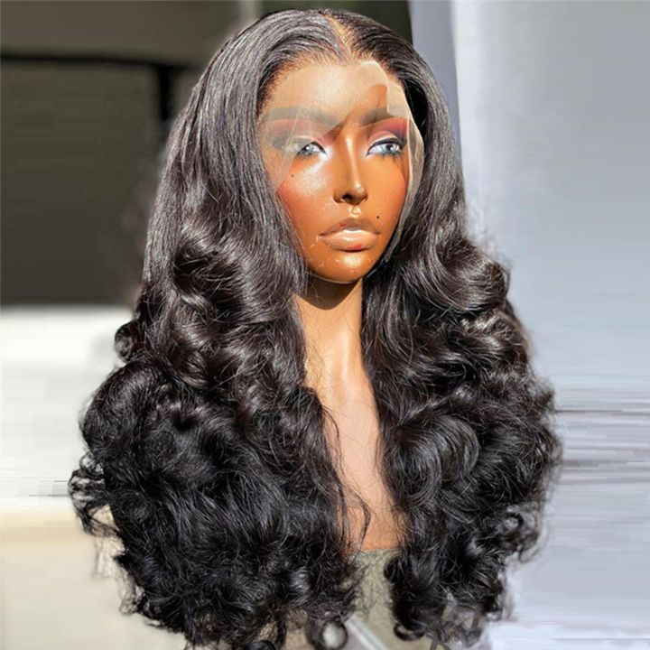 Glueless Bounce  Body Wave HD Transparent Lace Frontal / Closure Wigs Human Hair - Amanda Hair