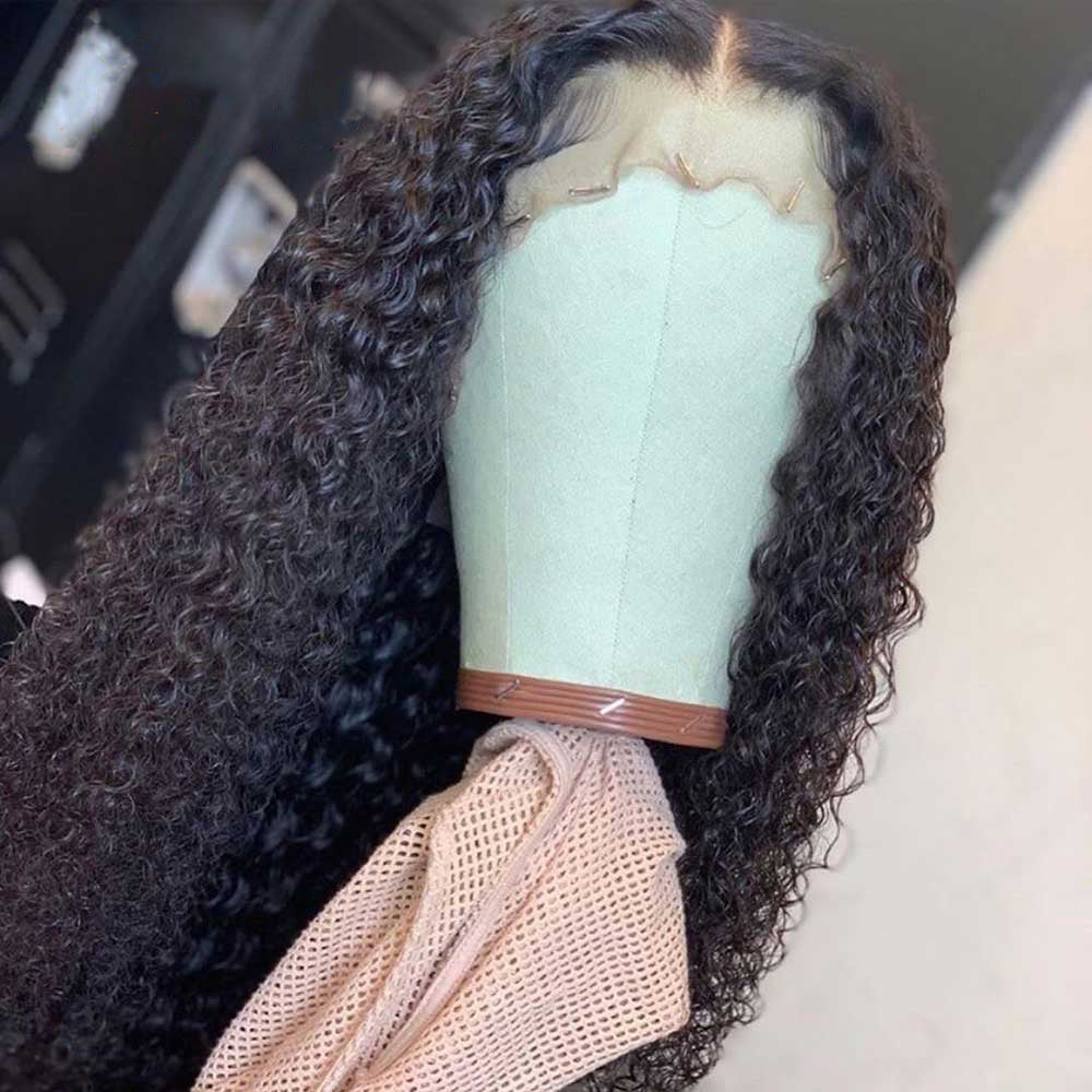 Kinky Curly 13x6 HD Lace Front Wigs Best Human Hair Lace Wigs-Amanda Hair