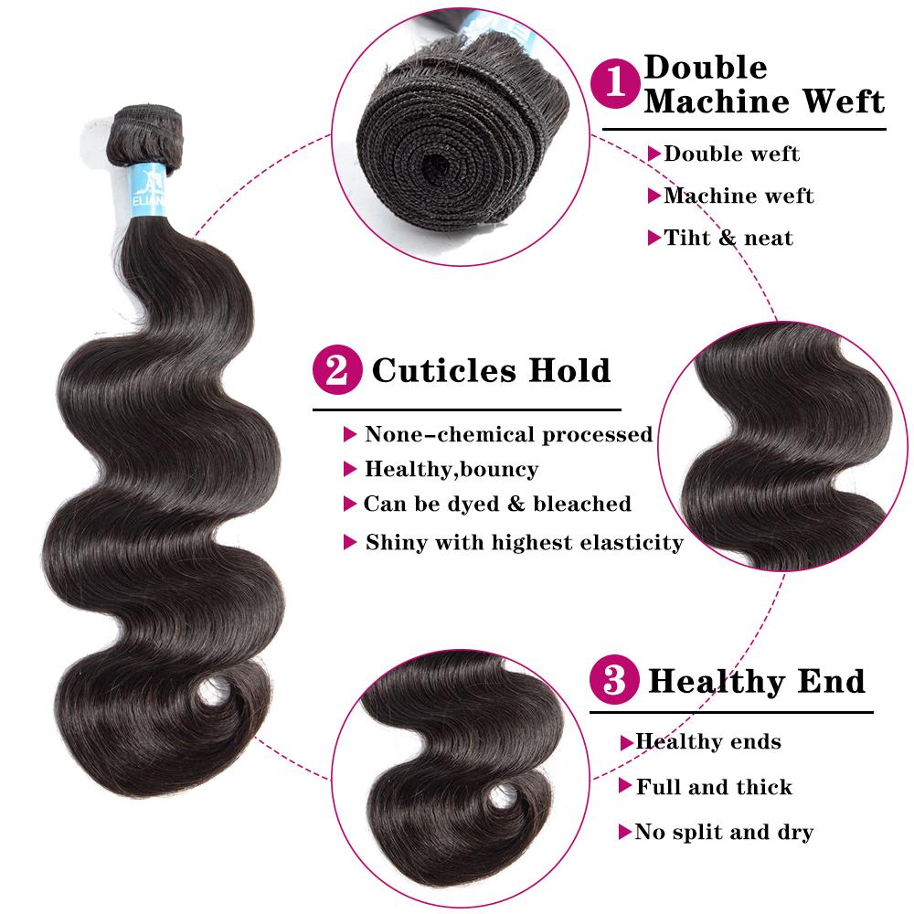 Body Wave Hair Bundle 100% Human Virgin Hair Charming Wave Hair - Amanda Hair