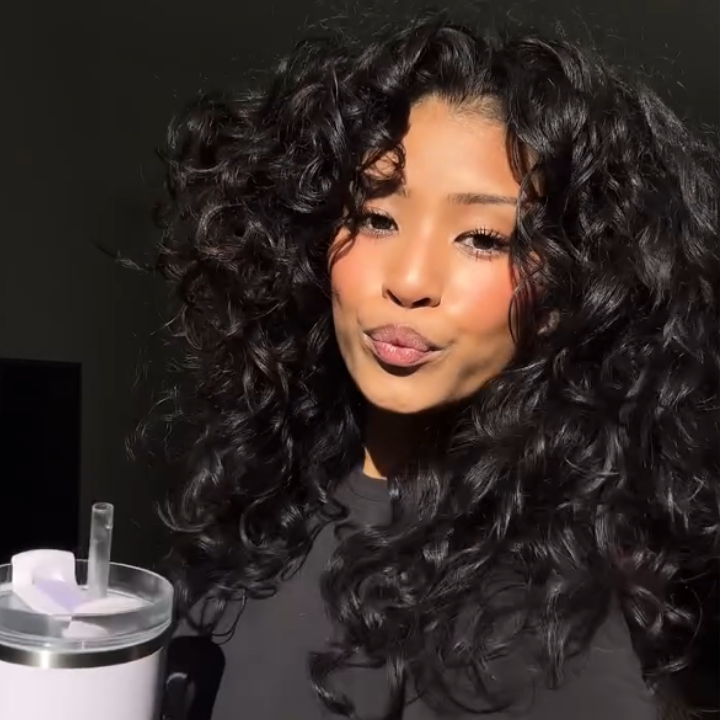 Flash Sale Buy 2 Get 1 Free Glueless Frizzy Loose Wave 7*5 Lace Closure Bouncy Curly Wig