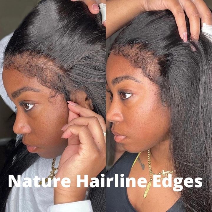 Weekend Flash Sale Amanda Hair Lace Wear Go Glueless Lace Wigs Human Hair Pre Plucked 4C/Curly Hairline Edges Invisible Beginner Friendly Wig Collection