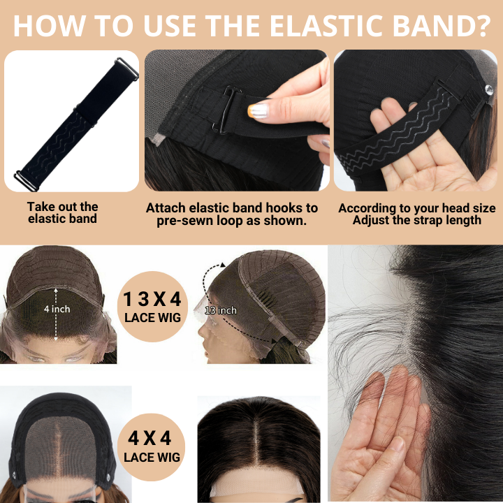 Curtain Bangs Loose Wave Glueless Lace Front Wigs with Clear Transparent HD Lace Wig Flash Sale
