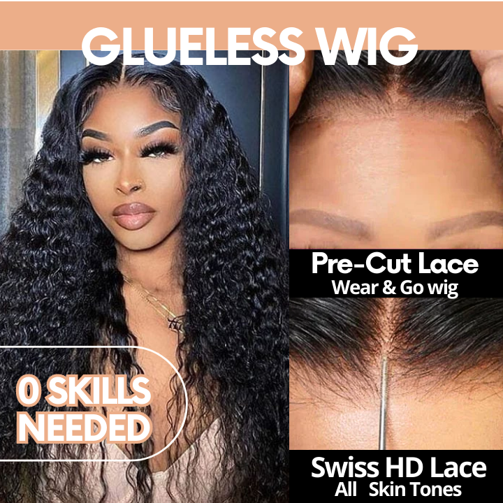 24H Fast Shipping Long Curly Hair 13*4 HD Lace Frontal Wig Thick Curly Hair Glueless Wigs Stock Limited -Amanda Hair
