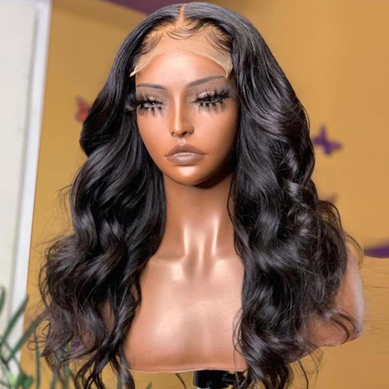 $100 Off Full $100| Bouncy and Soft Body Wave Glueless Lace Closure/ Lace Front Wigs Flash Sale