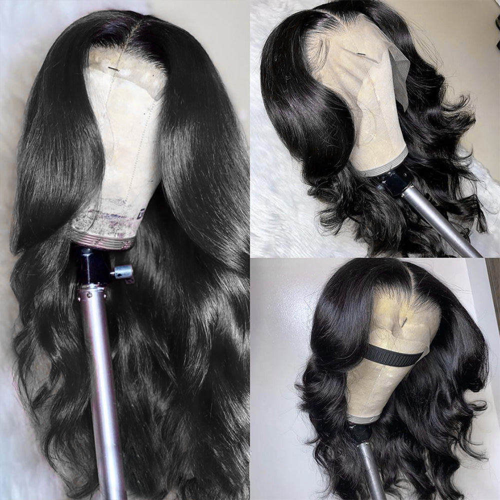 Body Wave 4*4 Lace Closure 100% Virgin Hair Human hair Wig Toppers-Amanda Hair
