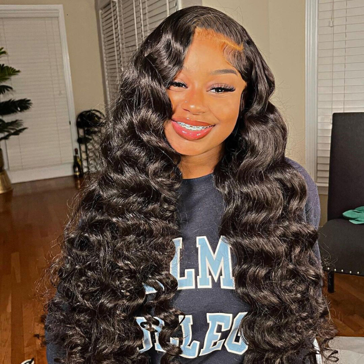Amandahair New Launch Invisible13x4/4x4 Loose Deep HD Clear Lace Front/Closure Wigs Beginner Friendly Glueless HD Lace Wigs with Baby Hair