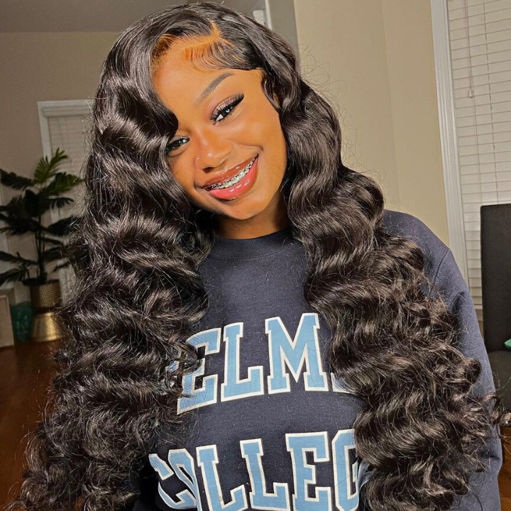 Amandahair New Launch Invisible13x4/4x4 Loose Deep HD Clear Lace Front/Closure Wigs Beginner Friendly Glueless HD Lace Wigs with Baby Hair