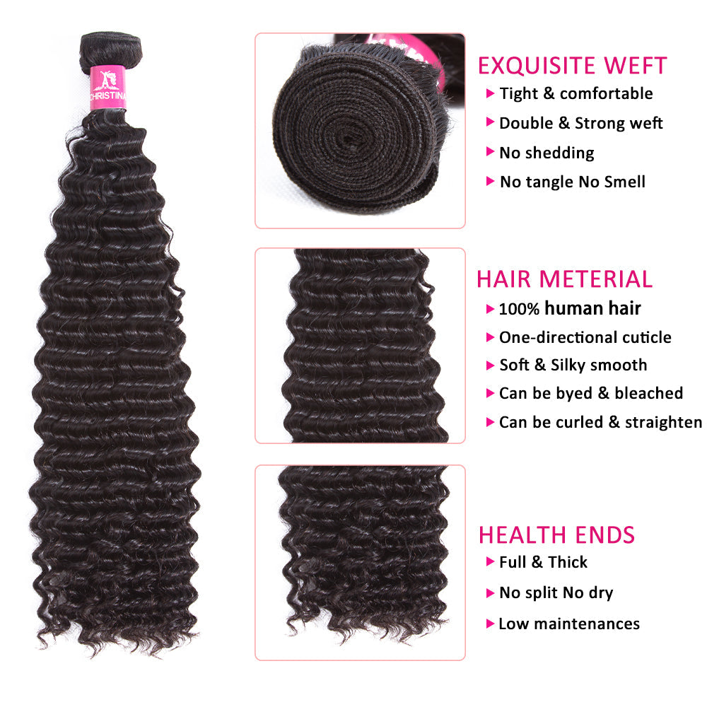 Amanda Mongolian Hair Kinky Curly 4 Bundles With 13*4 Lace Frontal 10A Grade 100% Remi Human Hair Soft Shiny Wave Hair