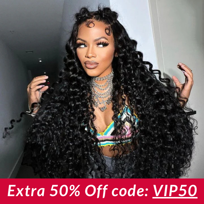 Extra 50% Off | Glueless Loose Wave Wigs6*4/13*4 Transparent HD Lace Front Wig Flash Sale
