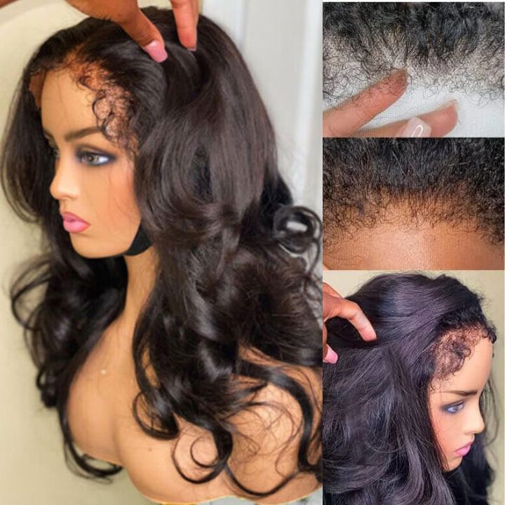 Weekend Flash Sale Amanda Hair Lace Wear Go Glueless Lace Wigs Human Hair Pre Plucked 4C/Curly Hairline Edges Invisible Beginner Friendly Wig Collection