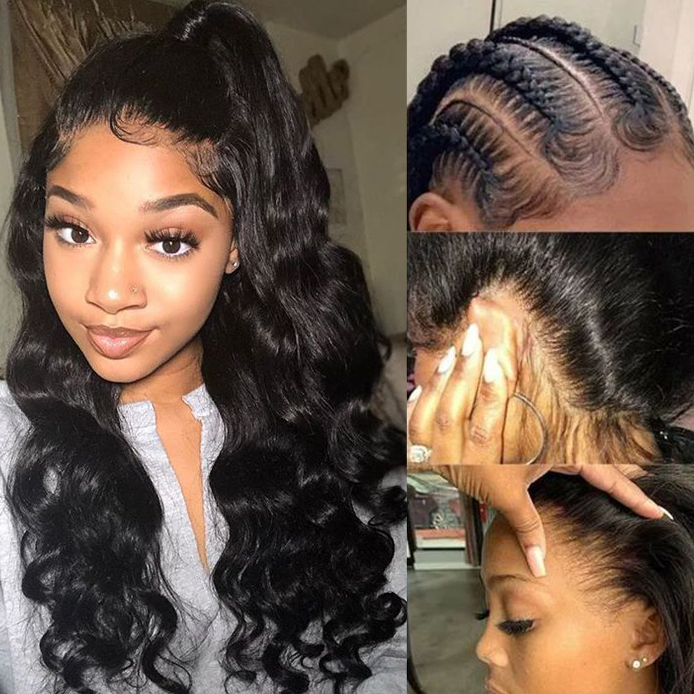 Affordable Loose Deep Wave Hairstyles Full Lace Wig Human Hair-Amanda Hair