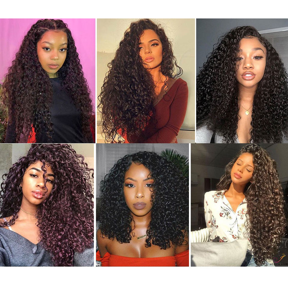 Kinky Curly 13x6 HD Lace Front Wigs Best Human Hair Lace Wigs-Amanda Hair