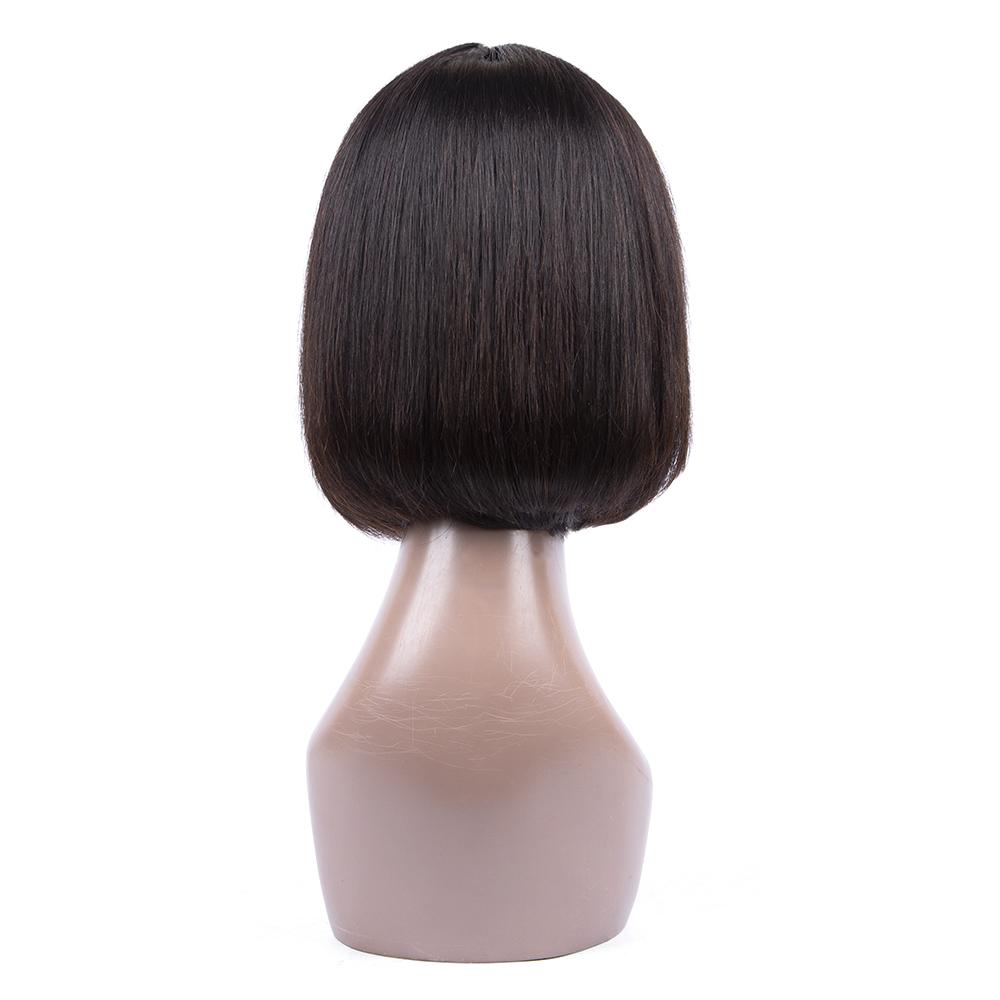 Flash Sale: Buy Straight Bob Wig With Bangs, Get 99j Same Length One For Free, Machine Made No Lace Wig