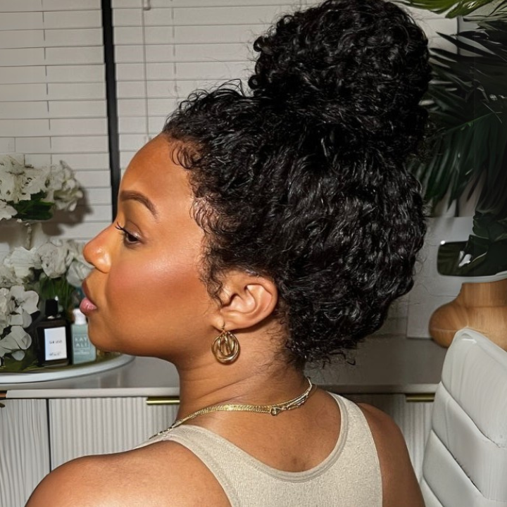$100 Off Full $100| Deep Curly Snug Fit 360 Invisible Strap Glueless Lace Frontal Wig Flash Sale