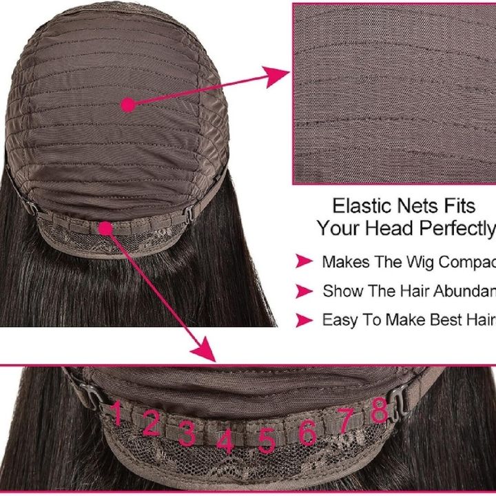 Glueless Brazilian Human Hair Short Curly Wig With Bangs-Amanda Hair