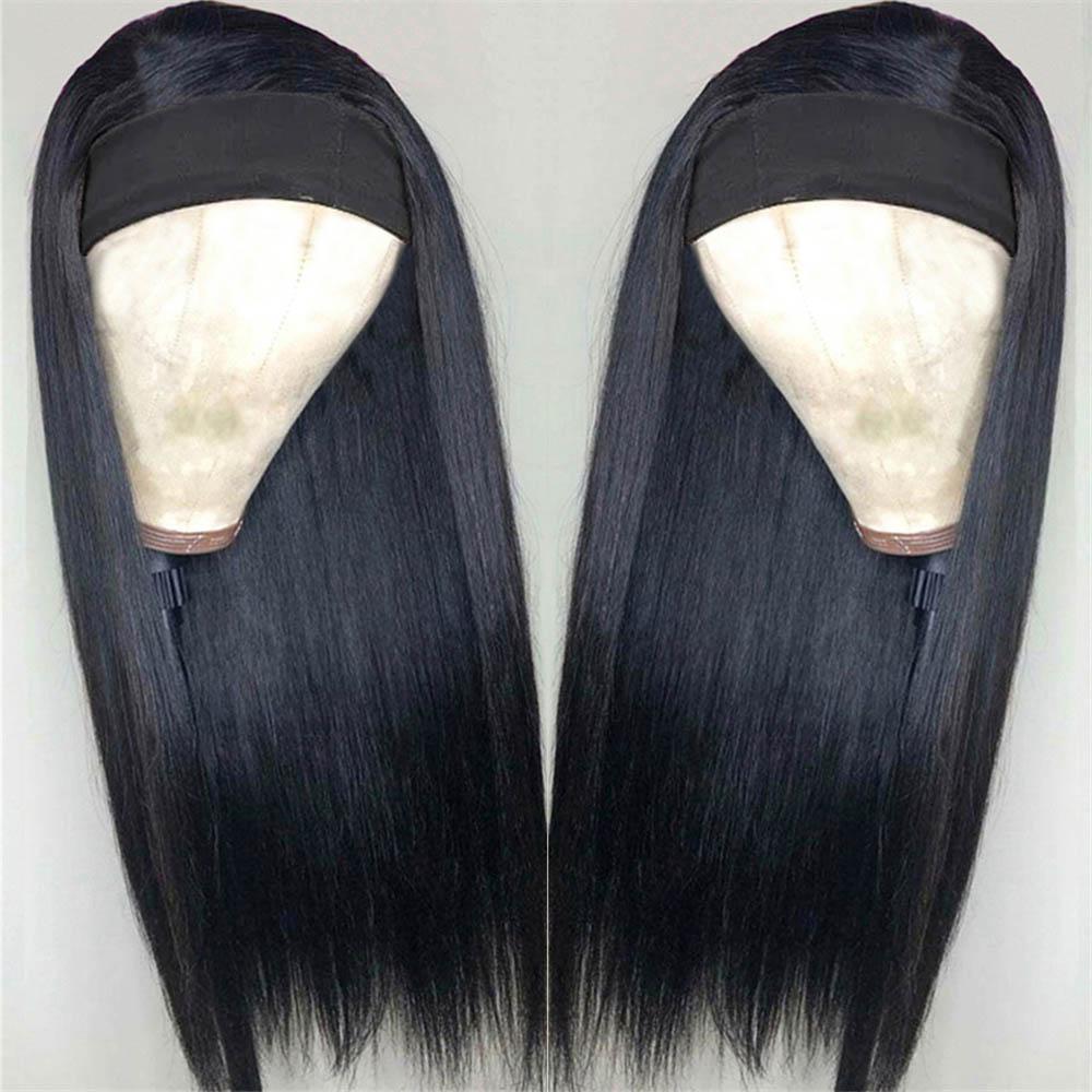 Flash Sale: Buy 5*5 HD Lace Curly Hair Wig, Get 16" Straight Hair Headband Wig For Free