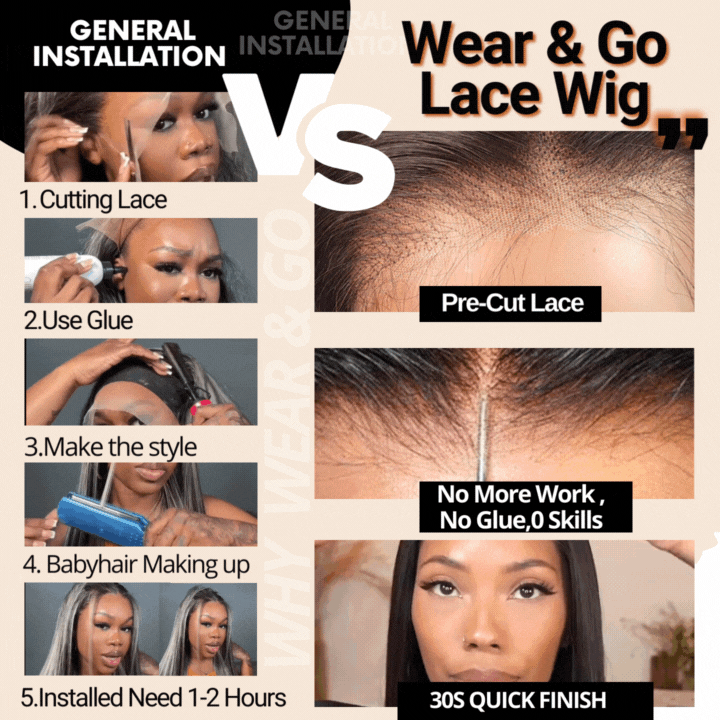 Flash Sale Buy 2 Get 1 Free Glueless Frizzy Loose Wave 7*5 Lace Closure Bouncy Curly Wig