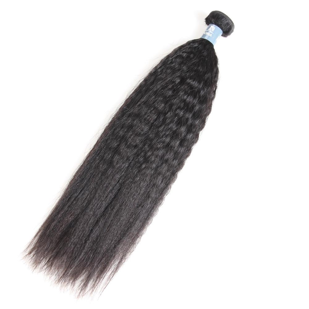 Kinky Straight Bundle 100% Human Virgin Hair Unprocessed - Amanda Hair