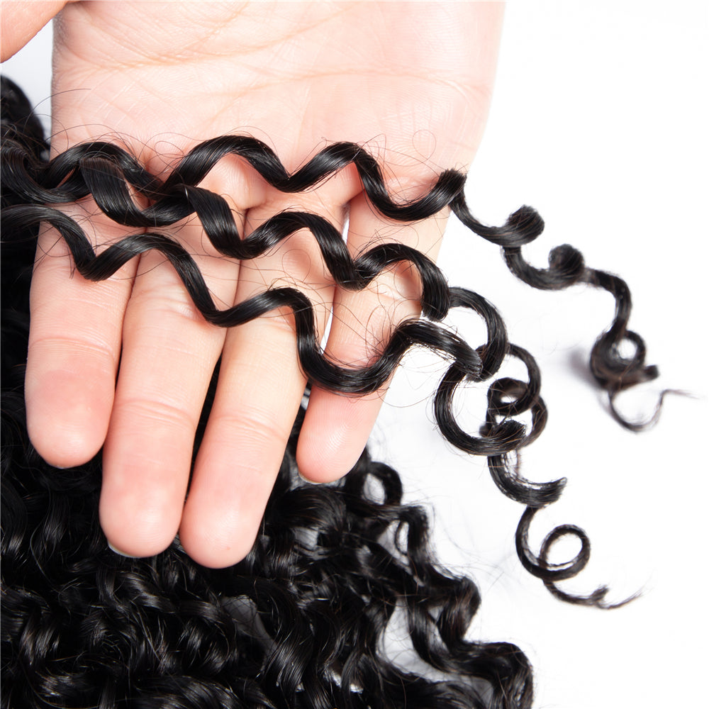 High Quality Fumi Hair Cuticle Aligned Pixie Curl Brazilian Double Drawn Hair Bundles-Amanda Hair