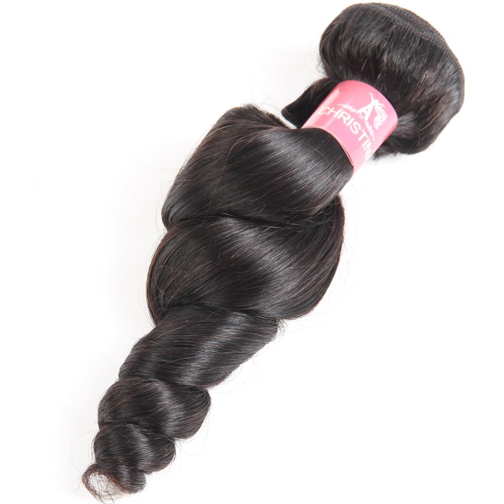 Loose Wave Hair Bundles 100% Human Virgin Hair Curly Wave Hair - Amanda Hair