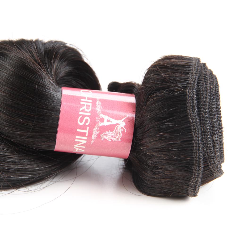 Amanda Loose Wave Hair Bundles 100% Human Virgin Hair