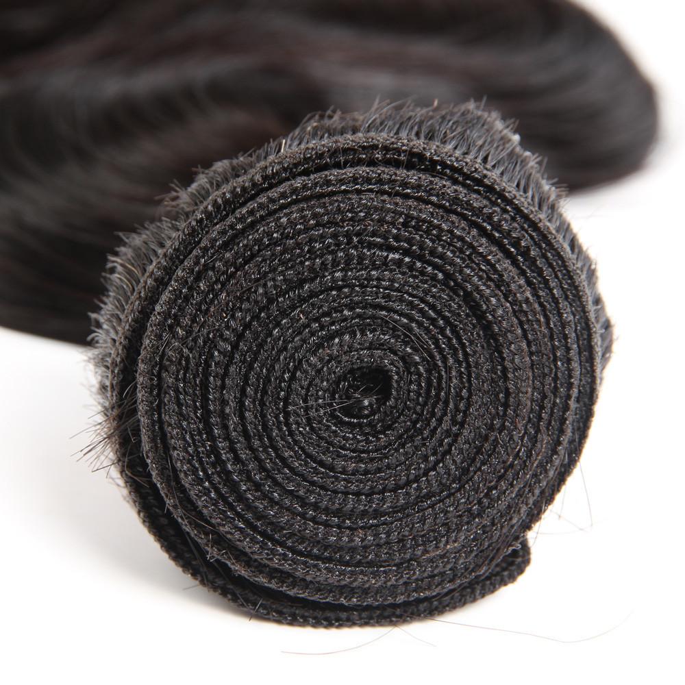 Body Wave Brazilian Hair 3 Bundles With 4*4 Lace Closure 10A Grade 100% Remi Human Hair - Amanda Hair