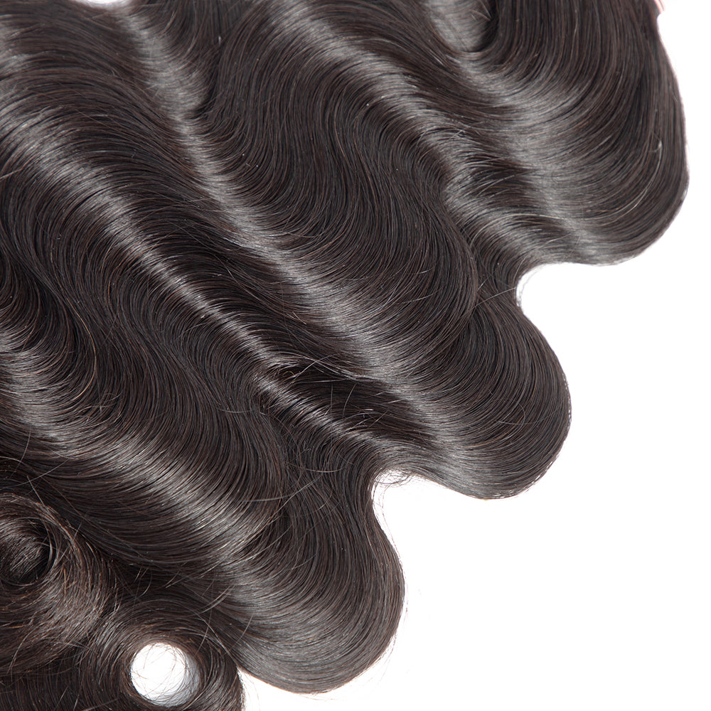 Amanda Hair Peruvian Body Wave 4 Bundles With 4*4 Lace Closure 10A Grade 100% Human Remy Hair