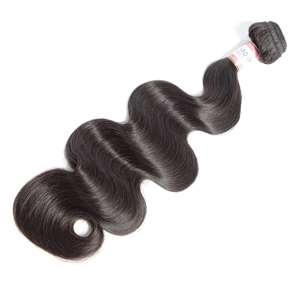 Brazilian Body Wave 4 Bundles With 4*4 Lace Closure 10A Grade 100% Remi Human Hair - Amanda Hair