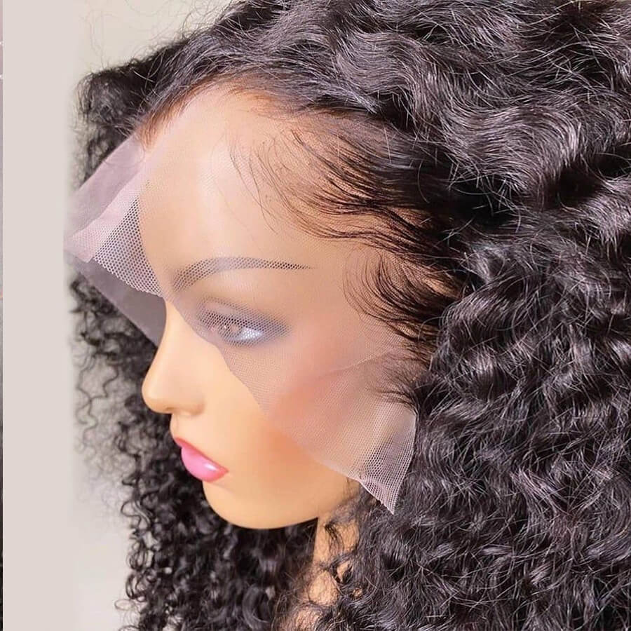 FLASH SALE $99 : Melted HD Lace Deep Wave Wigs Human Hair 4*4 Lace Closure Wig - Amanda Hair