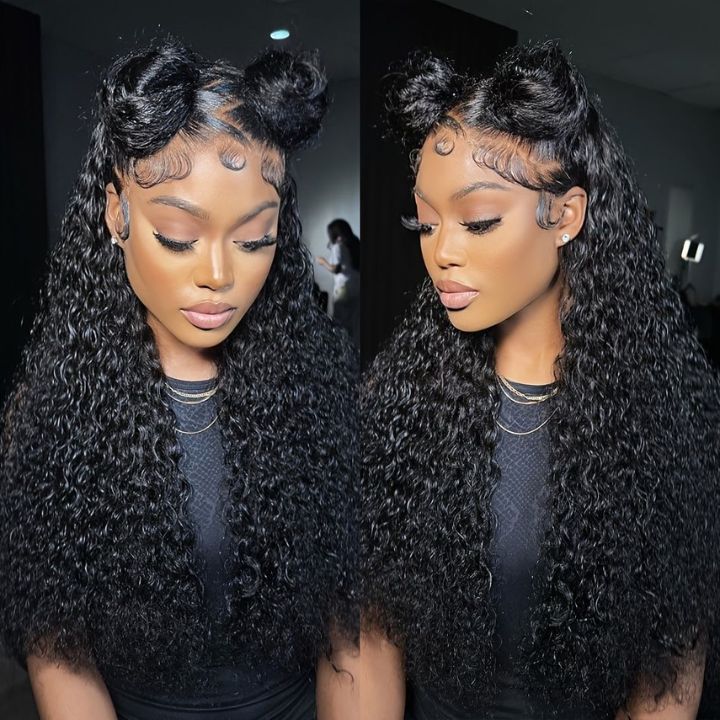 BOGO Free| Long Curly Hair 6x4 3D Cap Glueless Lace closure Wig Flash Sale