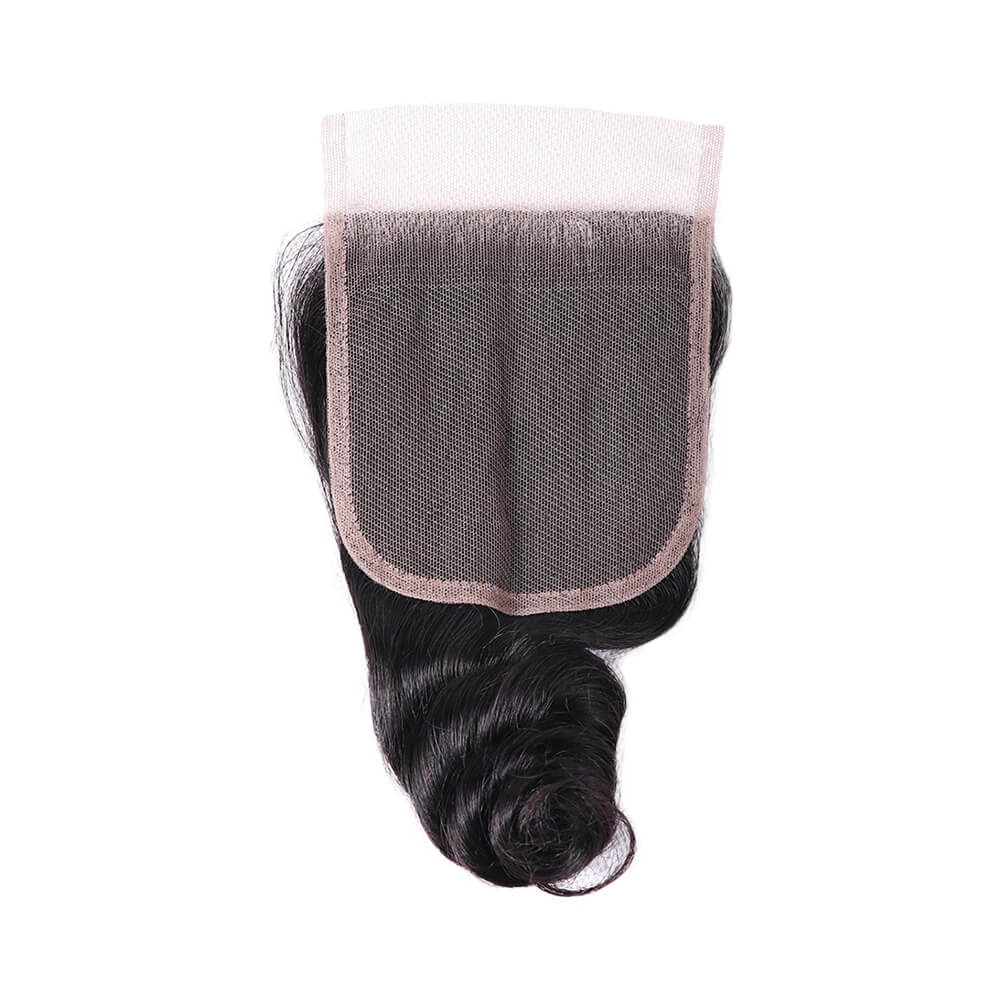 Loose Wave 5*5 Transparent Lace Closure 100% Remi Human Hair - Amanda Hair