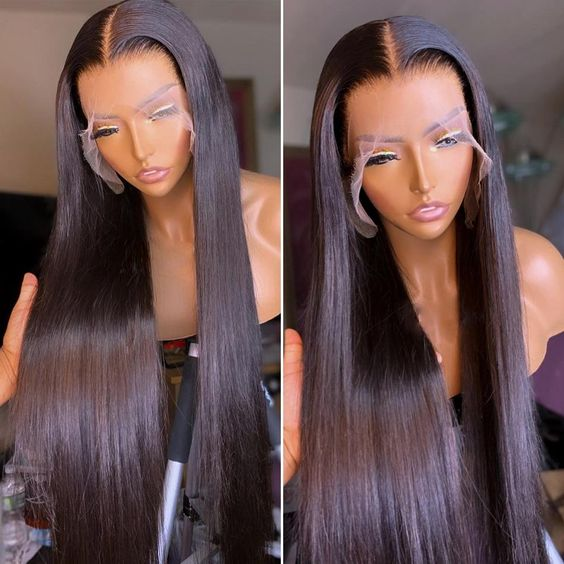 Straight Hair 13*6 HD Lace Front Wigs Pre Plucked Human Hair Lace Front Wig-Amanda Hair