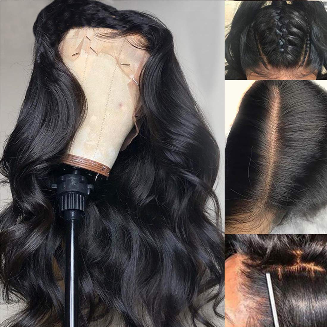 24H Fast Shipping 13*6 HD Lace Wigs Brazilian Body Wave Human Hair Lace Front Wigs-Amanda Hair