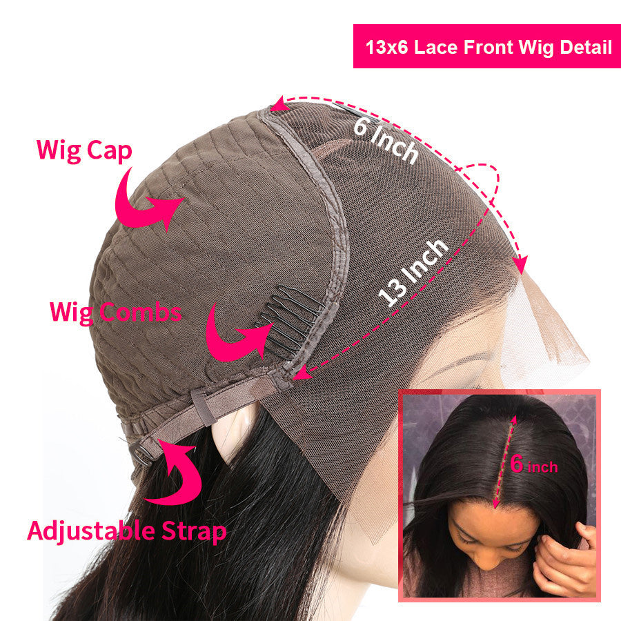 Body Wave 100% Virgin Human Hair Full Lace Wigs - Amanda Hair