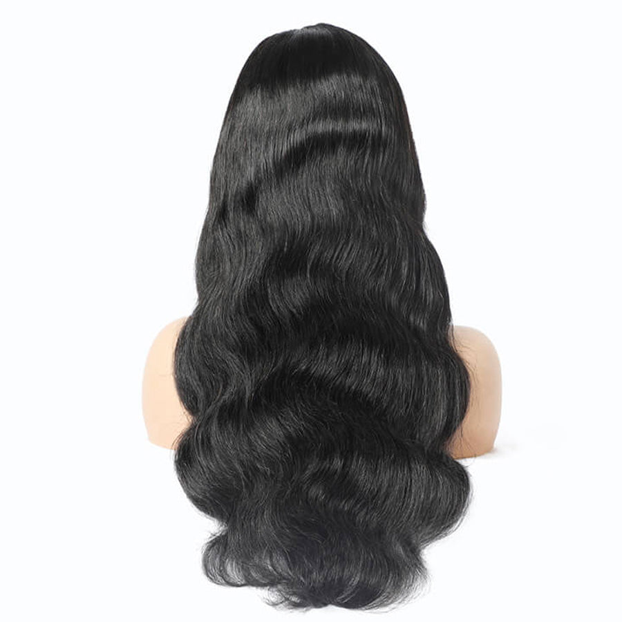 Amanda U Part Wig Brazilian Hair Body Wave 150 Density Remy Human Wigs Short Wigs