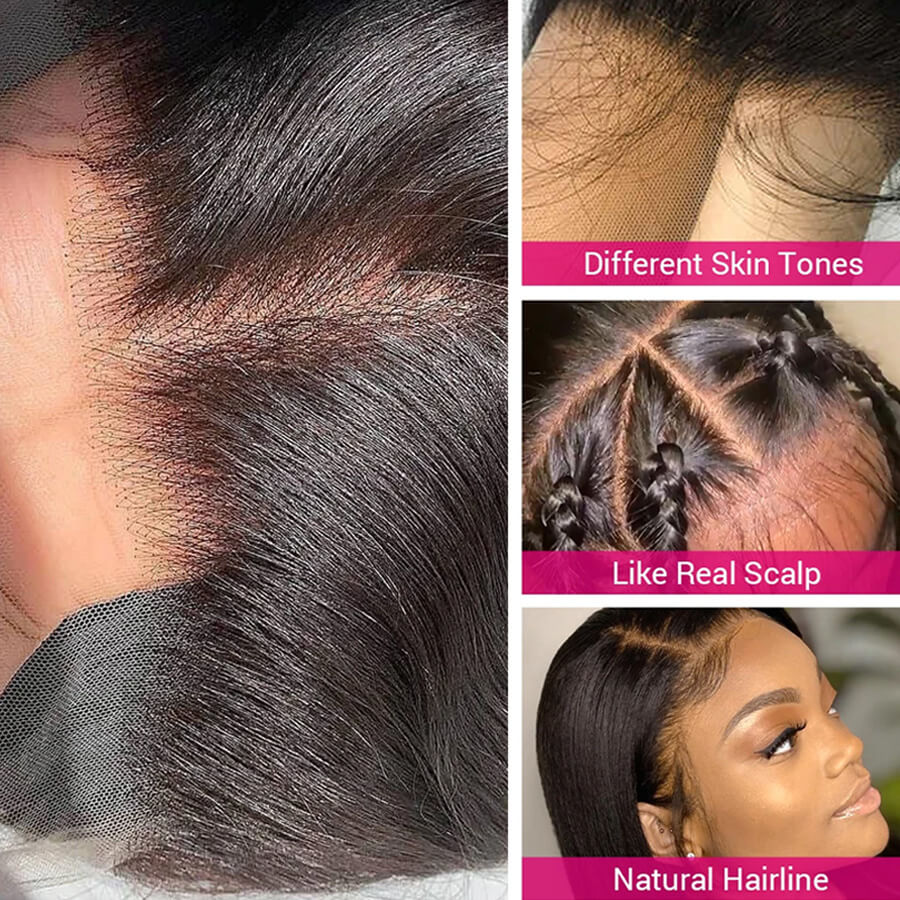 Extra 60% OFF | Body Wave Hair 13*4 HD Transparent Lace Front Wigs-Flash Sale