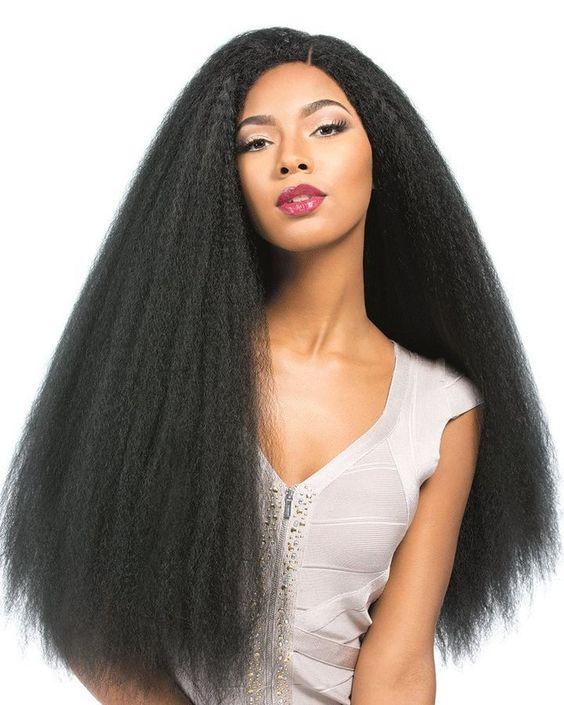 Kinky Straight Bundles 100% Human Virgin Hair Unprocessed - Amanda Hair