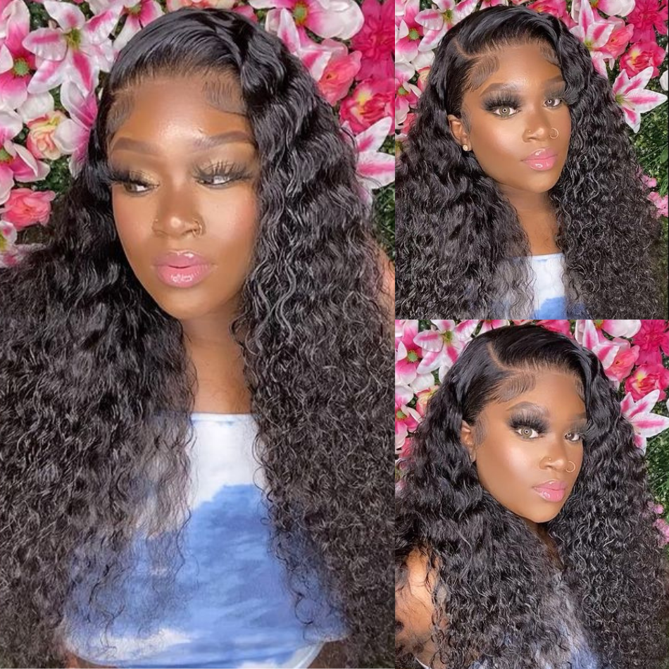 Flash Sale: Buy Deep Wave 13*6 Deep Parting HD Lace Wig, Get T Part 613 Bob Wig For Free