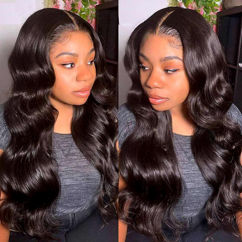 $100 Off Full $100| Bouncy and Soft Body Wave Glueless Lace Closure/ Lace Front Wigs Flash Sale