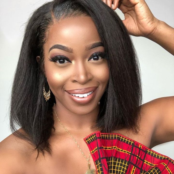 Glueless Layer Cut Short Straight Bob Wig Summer Wig Choice 13x4/6x4 Brazilian Hair Short Bob Lace Wigs No Code Needed Amanda Hair